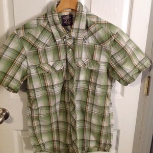 L.O.G.G. Short sleeve button down